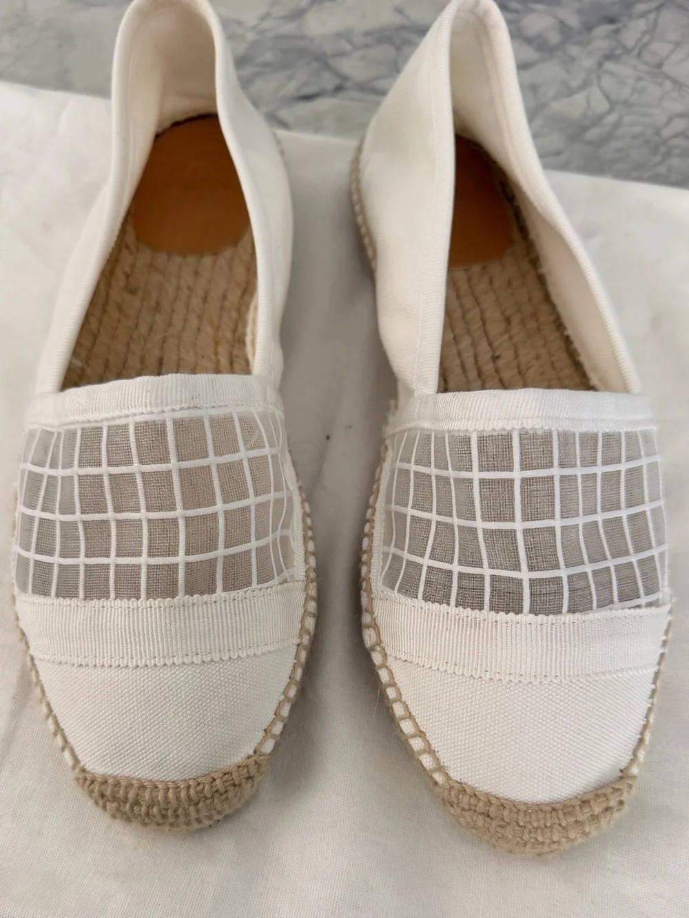 Castañer White Espadrilles